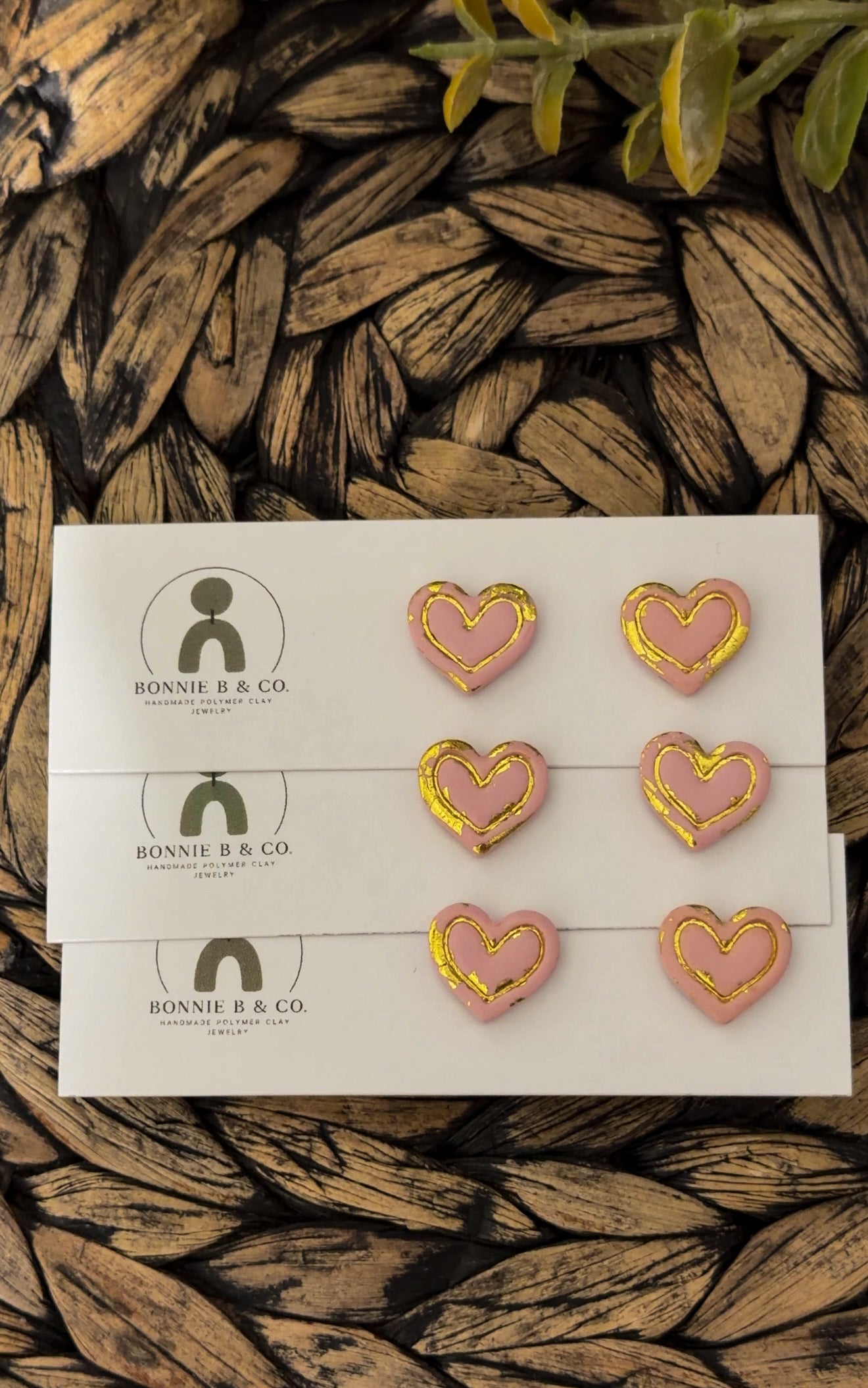 Heart Studs
