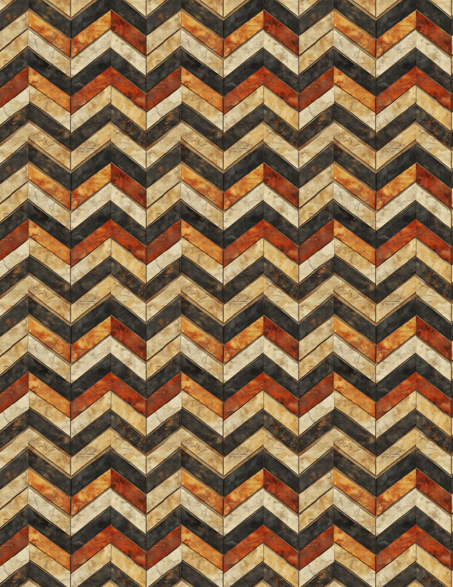 chevron polymer clay transfer sheet in rust orange and charcoal
geometric clay transfer paper desert tones
polymer clay pattern sheet for earrings chevron design
earthy tone transfer sheet for polymer clay jewelry